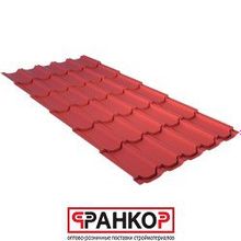 Металлочерепица Grand Line Kvinta1210мм (1150мм) Velur20, 0.5мм