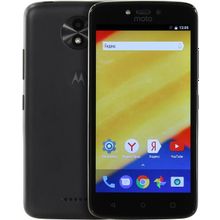 Смартфон Motorola MOTO C Plus    PA800111RU    Starry Black (1.3GHz, 1GBRAM, 5" 1280x720, 4G+BT+WiFi+GPS, 16Gb+microSD, 8Mpx, Andr)