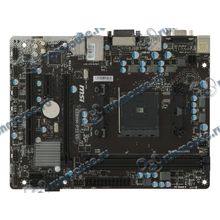 Мат. плата SocketFM2+ MSI "A68HM-P33 V2" (AMD A68H, 2xDDR3, SATA III, RAID, PCI-E, D-Sub, DVI, 1Гбит LAN, USB3.0, mATX) (ret) [129951]