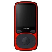 мп3 плеер Digma B3 8Gb, red, красный