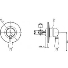 Смеситель Zorg ZR D 50 BR встраиваемый