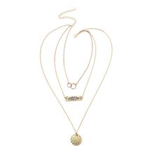 Многослойное колье "Любовь" (арт. 81040-2)