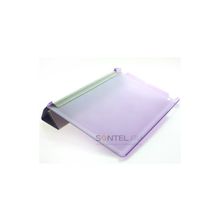 Чехол TPU + Smart Cover для New iPad iPad2 сиреневый