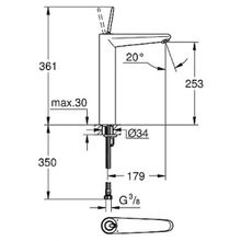 Смеситель Grohe Eurodisc joy 23428LS0 для раковины