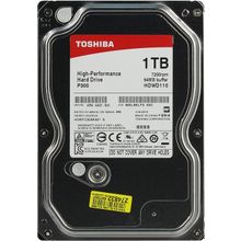 Жёсткий диск   HDD 1 Tb SATA 6Gb s Toshiba P300  HDWD110EZSTA  (RTL)  3.5" 7200rpm 64Mb