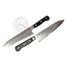 Нож кухонный Гюито TU-9003, 180 мм, молибден-ванадиевая сталь, рукоять - древесина
