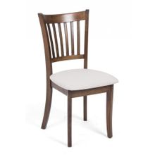 Стул JIN D-86 Cream - Cappucino Wooden Seat