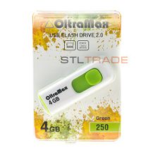 OM-4GB-250-Green, 4GB USB-накопитель 250 Green, OltraMax