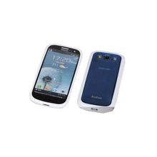 Полиуретановый чехол на заднюю крышку Samsung Galaxy S3 (i9300) Yoobao Protective Case, цвет синий