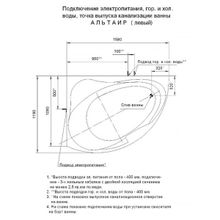 Aquatek Акриловая ванна Альтаир L