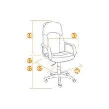 Tetchair Кресло PARMA, серый серый