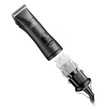 Машинка для стрижки животных аккумуляторно-сетевая Andis AGRV Power Groom+ Matte Black