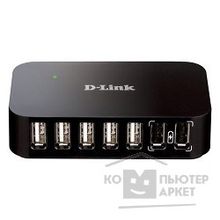 D-Link DUB-H7 B C2A D1A черный Концентратор 7ми портовый USB 2.0