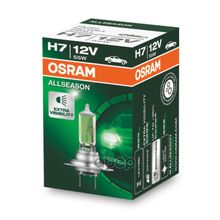 Лампа H7 12v 55w Px26d Allseason +30% Больше Света, Цветовая Температура 3000к 1 Шт. Osram арт. 64210ALL