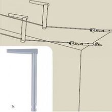 Направляющая Отвес 170, 1 пара Wire Systems 97286