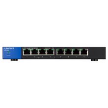 Коммутатор linksys (lgs108p-eu) 8-портов 10 100 1000base-t poe+ неуправляемый