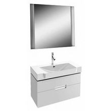 Тумба с раковиной Jacob Delafon Reve 80 белый, 2 ящика