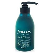Шампунь для волос Hyssop Aqua Sea Vegetable Formula морские водоросли, 400 мл, питательный