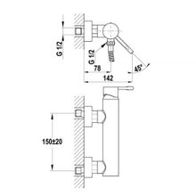 Teka Alaior xl 222310200 для душа, без душевого набора