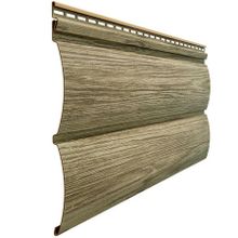 ДЁКЕ Люкс блок-хаус сайдинг кедр (3,6х0,24м)    DOCKE Lux блок хаус сайдинг виниловый кедр (3,6х0,24=0,86 кв.м)