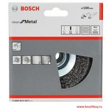 Bosch Конусная щетка 100 мм (2608622057 , 2.608.622.057)