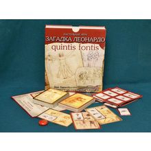 Настольная игра ПРАВИЛЬНЫЕ ИГРЫ 10-01-02 Загадка леонардо. quintis fontis - пятый ключ