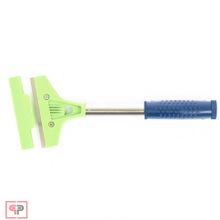 СИБРТЕХ Скребок, фиксированное лезвие 100 мм, металлическая обрезиненная ручка, 250 мм Сибртех