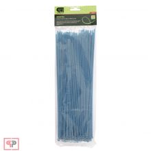 СИБРТЕХ Хомуты, 300 x 3,6 мм, пластиковые, синие, 100 шт Сибртех