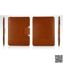 Чехол Zenus для iPad 2 iPad new Leather Case Prestige HandCraft Stitch Pouch Series (Brown)
