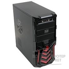 3Cott 3C-ATX110GR "Gladiator" 500Вт USB 2.0x2 Red