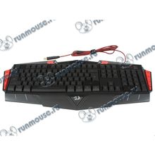 Клавиатура Redragon "Asura" 70246, 102+14кн., подсветка, черно-красный (USB) (ret) [132706]