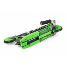 Самокат Small Rider Dragon со светом, звуком и дымом (зеленый)