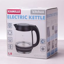 Чайник электрический Kamille 1.8л с синей LED подсветкой