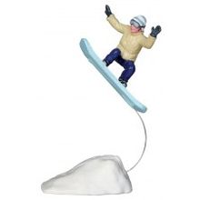 Lemax Фигура "Сноубордист в прыжке" 6*10,2*3,7 см. арт. o-22049