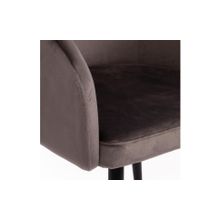 Tetchair Кресло LA FONTAIN (mod. 004), серый (HLR 24) черный