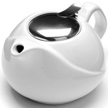 23057-4 Заварочный чайник 750мл БЕЛЫЙ LR (х24) (23057-4)