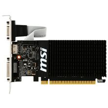 Видеокарта msi pci-e gt 710 2gd3h lp nvidia geforce gt 710 2048mb 64bit ddr3 954 1600 dvix1 hdmix1 crtx1 hdcp ret