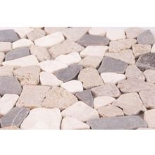 Tercocer Mosaic Irregular Mos-105 Blanco Gris Sunset 30.5x30.5 см