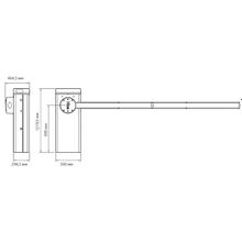 Автоматический шлагбаум L9BAR9KIT со стрелой 9 метров