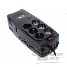 3Cott Стабилизатор напряжения 1000VA-AVR 3 AVR + 3 Surge Protector, RJ-11 RJ-45