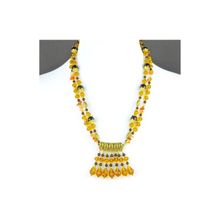 Бусики-Колечки Колье Сердолик, хрусталь, гранат "Капучино" арт.ДЕВ-2299