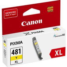 Картридж CANON CLI-481XL Y (2046C001) для  Pixma TS6140 TS8140TS TS9140 TR7540 TR8540, желтый