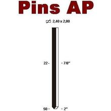 Шпилька Omer Pins AP - 32мм алюминиевая