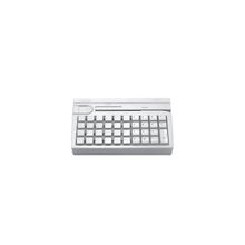 Программируемая клавиатура Posiflex KB-4000-M2, 40 клавиш, считыватель магнитных карт 1,2 или 2,3 дорожки.