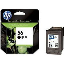 Картридж HP №56 (C6656AE) черный