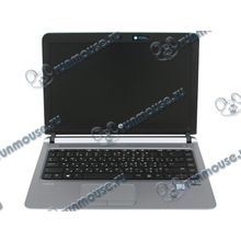 Ноутбук HP "ProBook 430 G3" W4N82EA (Core i5 6200U-2.30ГГц, 4ГБ, 128ГБ SSD, HDG, LAN, WiFi, BT, WebCam, 13.3" 1366x768, W7 Pro 64bit), черно-серебр. [137238]