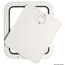 Osculati White inspection hatch removable lid 305 x 355mm, 20.302.20