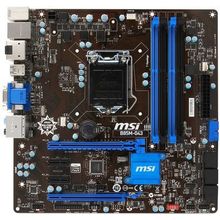 Материнская плата MSI B85M-G43 RTL {S1150, B85, DDR3, PCI-E, SATAIII, SATAII, 7.1ch Audio, GBL, DP, DVI, D-Sub, HDMI,mATX (uATX)}