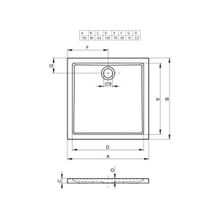 Душевой поддон Riho Zurich 242 (DA7600500000000) 130x80