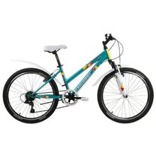 Велосипед FORWARD Iris 24 1.0 (2017) 15* зеленый RBKW77N46002